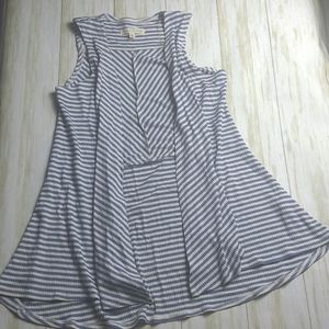 Girl's Sleeveless Knit Cardigan